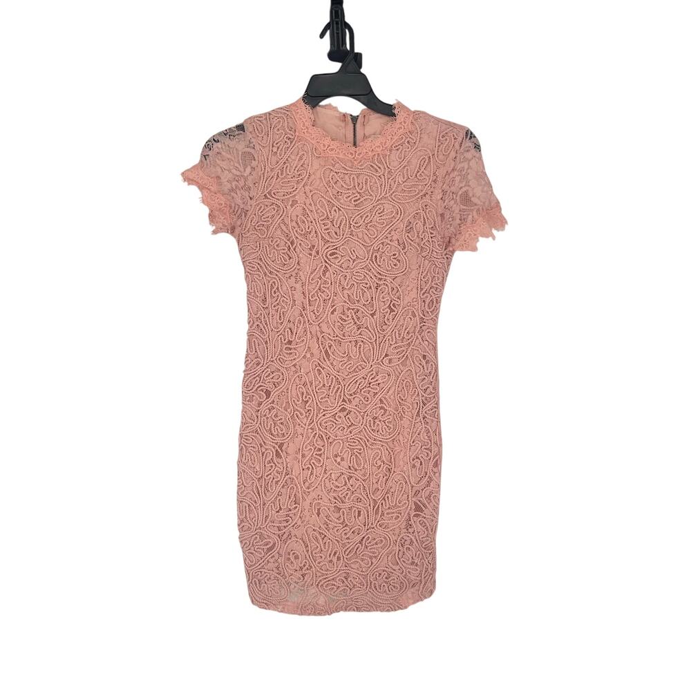 Vera & Lucy Pedal Pink Lace Rope Size L Soft Girl‎ Cottage Coquette Western